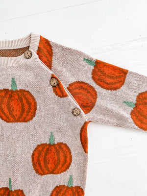 Pumpkin Sweater Set