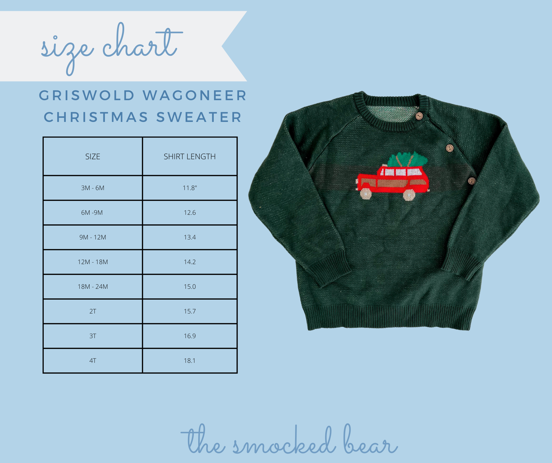 Griswold Wagoneer Christmas Sweater
