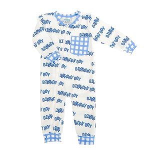 Birthday Boy Pajama Zippie