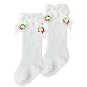 Girls 'O Christmas Tree Socks